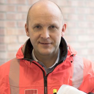 Helge Dieset i Veidekke. Foto:  Veidekke