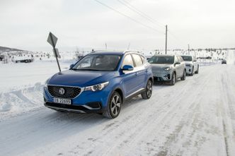 Vinterlading skal på sikt bli bedre på MG ZS. Foto: Marius Valle
