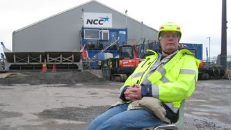 Hans Kevin i NCC under en svært stille periode på lekteren i mars 2017. Foto: Bjørn Olav Amundsen