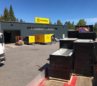 Fra dagens produksjonslokaler på Longum i Arendal Foto: Foamrox