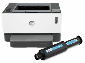 Inklusive: Skriveren og multifunksjonsskriveren leveres med fullt tonerkammer og en ekstra patron. Foto: HP