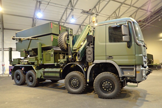 Litauisk Nasams-launcher (oppskytningsenhet). Foto:  Det litauiske forsvarsdepartementet