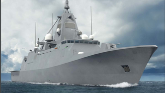Omtrent slik blir de nye finske multirollekorvettene i Pohjanmaa-klassen. Foto: Det finske forsvaret