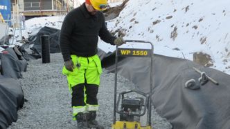 Glasopor er et godt egnet materiale for denne typen jobber, mener Maskinkraft.