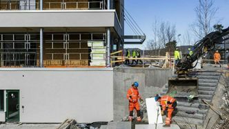 Omsorgsbygg har konsekvent valgt de mest miljøvennlige byggematerialene til sykehjemmet.
