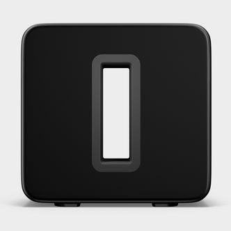 Sub: Skal du ha med deg mye av den dupe bassen som gjerne er på enkelte filmer anbefaler Sonos Hub, som nå kommer i sin tredje utgave. Foto: Sonos