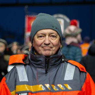Prosjektleder Geir Hartz Jørgensen i Vegvesenet er fornøyd med at både budsjett er holdt og at trafikktellingen viser at antall biler som bruker Harstadåstunnelen er langt over prognosene. Foto: Thomas Rolland