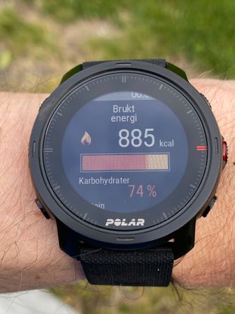 I tillegg til kaloriforbruk, kan du også se hvor mye du har forbrent av karbohydrater, fett og protein. Foto: Kurt Lekanger
