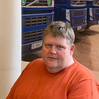 Avdelingsleder for Velde Asfalt avdeling Agder, Bjarne Nøding. Foto: Velde