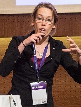 Christin Gorman er systemutvikler i Kodemaker. Foto: Privat