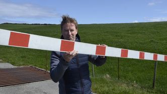 – Planer og utredninger for bygging av tunnelen under Boknafjorden har vært lansert gjennom flere tiår. Nå er det på tide at vi får ei avklaring, sier Kvitsøy-ordfører Stian Bjørsvik. Foto: Thomas Førde