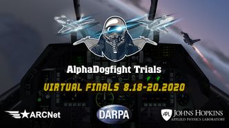 AlphaDogfight-konkurransen avsluttes torsdag kveld. Foto:  DARPA