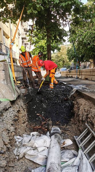 Pilotprosjektet i Oslo er et eksempel på lokal utnytting av overvann. Foto: Multiconsult