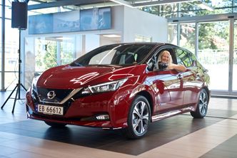 Nissan leverte nylig Leaf nummer 500.000. Foto: Mathias Klingenberg