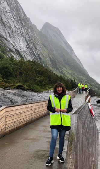 Jenny Følling fra Vestland fylkeskommune er leder i Nasjonal Rassikringsgruppe.