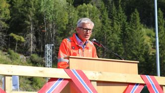 Prosjektleder for Helgelandspakken, Bård Nyland i Statens vegvesen. Foto: Jarle Skoglund