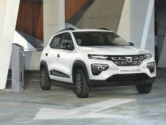 Dacia Spring Electric får et SUV-aktig utseende, slik som de øvrige Dacia-modellene. Foto: Renault