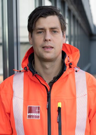 Direktør Martin Holmqvist i Veidekke Asfalt. Foto: Veidekke