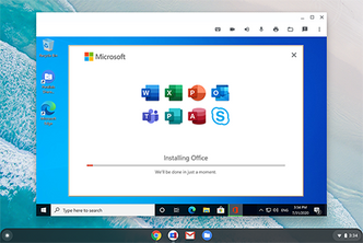 Tjenesten gir deg blant annet Office-appene i Chrome OS. Foto:  Parallels