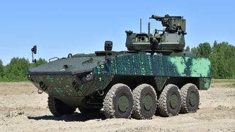 Patria_AMV XP med Protector MCT-30. Foto:   Patria