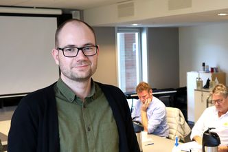 Jørn Fosen Simonsen i Vestland fylkeskommune er prosjektleder for utbedringen av Seimsdalstunnelen. Foto: Vestland fylkeskommune