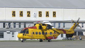Dette bildet er fra 20. september 2004, et par år etter at Canada ble operativ med CH-149. Dette er på 442 skvadrons Comox-base like vest for Vancouver. Foto: WO Peter Veldhuizen