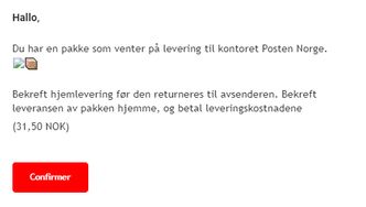 Denne eposten har undertegnede journalist fått åtte av bare i løpet av november. Skjermbilde: Digi.no