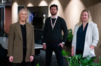 Helene Granerud, Aud-Therese Thostrup og Jørgen Borghagen. Foto: DeltaV