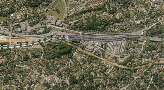 Oversiktsmodell over entreprisen. Illustrasjon:  Statens vegvesen