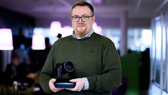 ONLINE GUDSTJENESTE: Frode Børli og Company Cast har hatt et travel år med sin streamingløsning. Foto: Fartein Rudjord