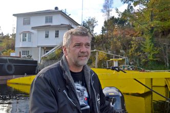 – Vi håper vi på en kald og isfylt vinter. Hvis ikke må vi dra langt vekk for å teste og det blir dyrt, sier oppfinner Steinar Andersen. Foto: Thomas Førde