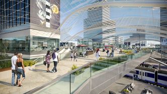 Leeds Station.