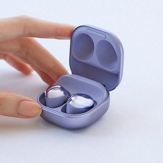 Kanskje en vinner: Spesifikasjonene på Galaxy Buds Pro er gode nok til å vinne tester. Vi får høre. Foto:   Samsung