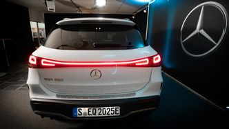Mercedes EQA sett bakfra. Foto: Eirik Helland Urke