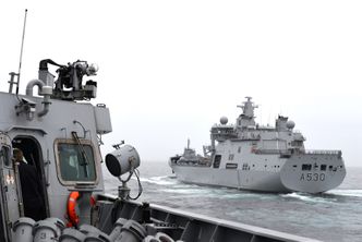 KNM Maud på sin første seilas til Bergen for to år siden. Foto: Daniel Lundberg / Forsvaret