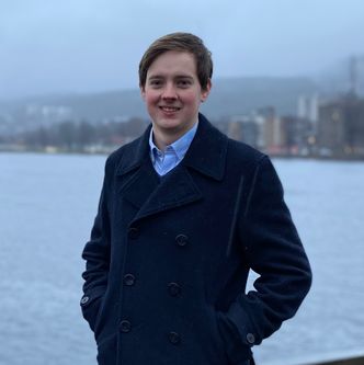 Martin Ingesen har vunnet Master of Cyber Security 2021. Foto: Privat