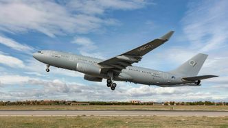 Den første delvis norske A330 MRTT ble levert i juni i fjor. Foto: Airbus
