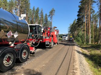 Innlandet fylkeskommune poengterte i sitt innspill til ny Nasjonal Transportplan, som skal gjelde for perioden 2022-2033, at det må sikres tilstrekkelige midler til drift og vedlikehold av fylkesvegene. Foto:  Innlandet fylkeskommune