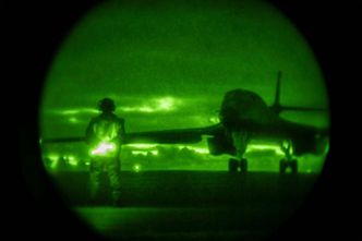 B-1B Lancer-flyene er for tida stasjonert på Ørland. Foto: Forsvaret