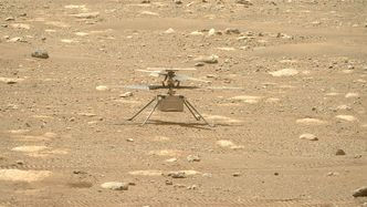 Her er foreløpig siste bildet tatt av Ingenuity på Mars. Foto: Nasa