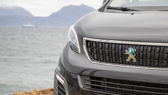 Bilen var utstyrt med automatiske langlys. Foto: Marius Valle