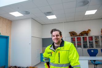 Christopher O. Norman Hegg, prosjektleder i Bærum Byggmontering. Foto: Paal-André Schwital