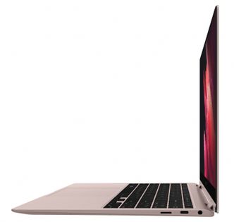 Tynn: Galaxy Book Pro360 er bare 11,5 mm tykk og veier 1,04 kg.. Foto: Samsung