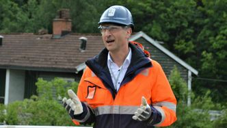 Skanska Norges konsernsjef, Ståke Rød Foto: Dagrunn Husum, Statens vegvesen
