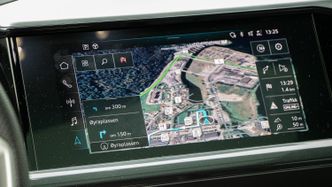 Audi gir fornuftige ruteforslag med lading underveis. Foto: Marius Valle