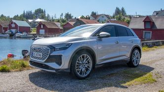 Kildene hevder at E-Trons design skal gjøre likere Q4 E-Tron (bildet). Foto:  Marius Valle