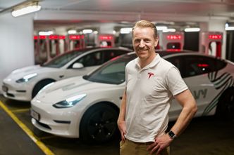 Ole Gudbrann Hempel, ansvarlig for Teslas ladeinfrastruktur i Norden. Foto:  Mathias Klingenberg