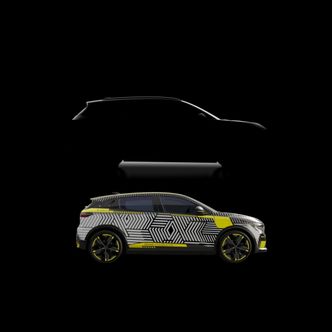 Megane er den første av flere biler som skal komme på CMF-EV-plattformen. Foto: Renault