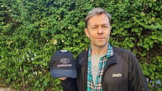 Fysiker Morten Gulliksen er sikker på at det helt nye prinsippet han har konstruert ,vil ha en stor fremtid, både innen medisin og i generell ventilasjon, hvor det drastisk senker energiforbruket. Foto:  Odd Richard Valmot