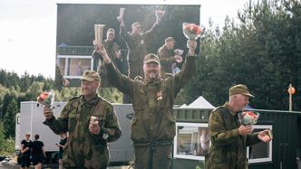Nils Bernt Rinde ble den siste gullvinneren i Militær NM med AG3. Foto: Helene Sofie Thorkildsen/Forsvaret